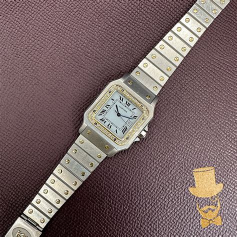 cartier santos 2961 movement|cartier santos 100 diamond bezel.